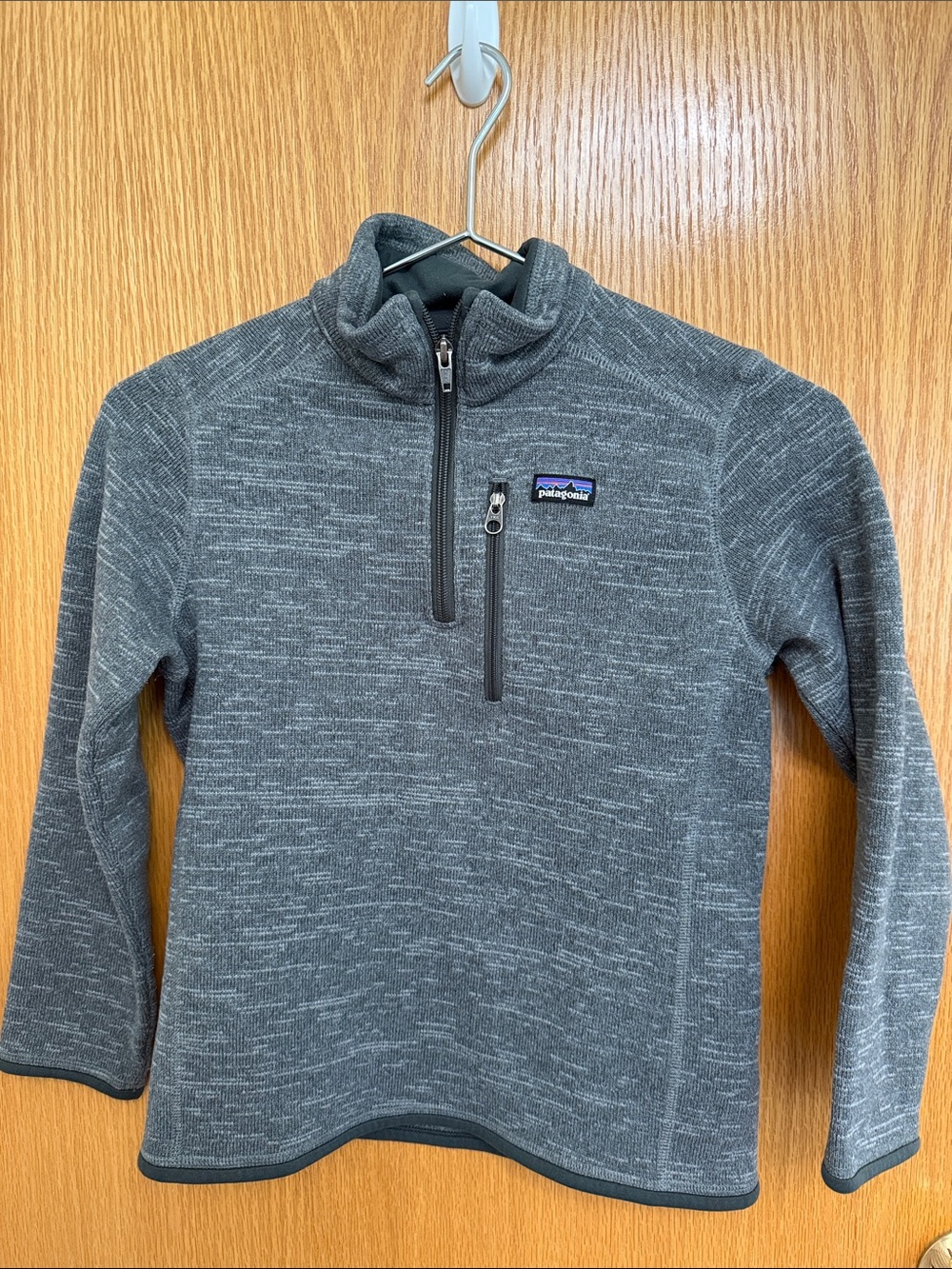 Patagonia Boys Better Sweater 1/4 Zip Fleece Pullover Size M(10)